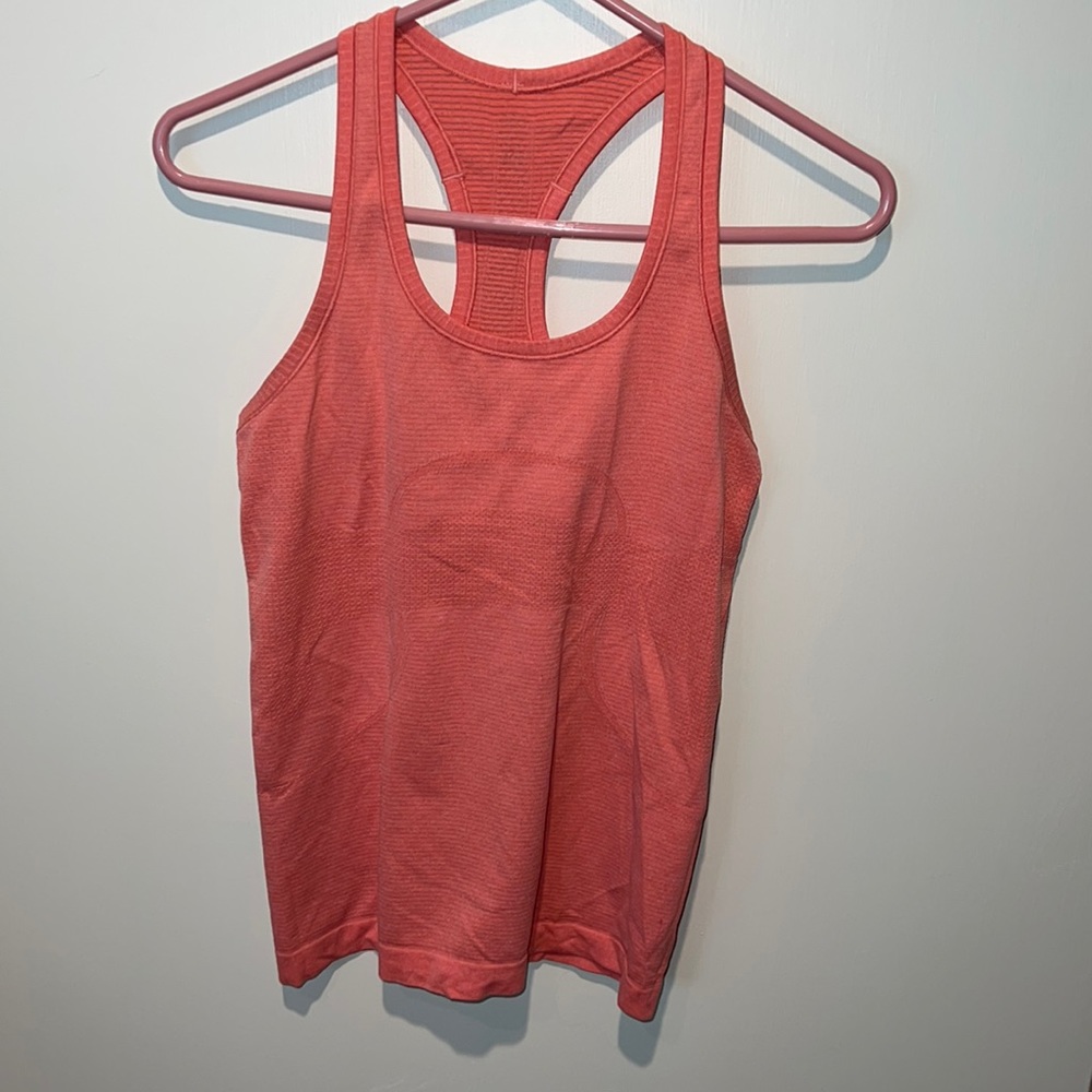 Lululemon Pink Swiftly Tank Top